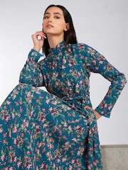 Aab Blue Lilium Maxi Dress - Image 4 of 5