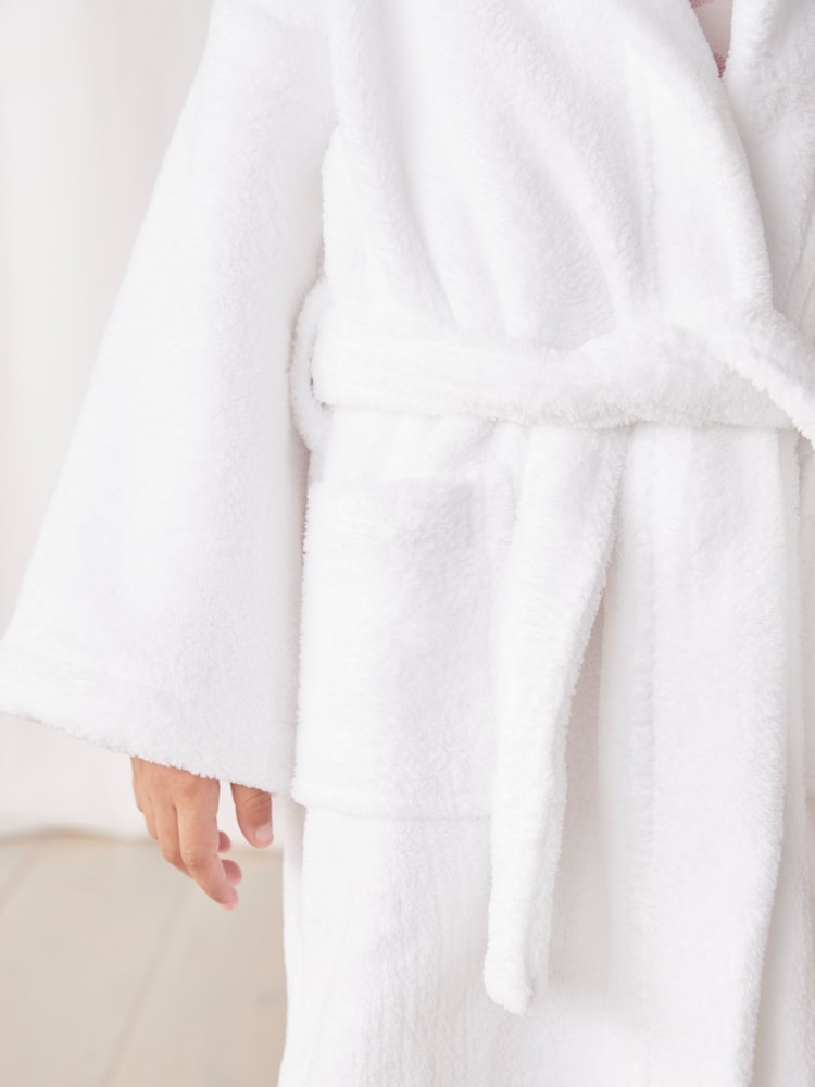 לבן - חלוק נעים ורוד של The White Company - Image 3 of 5