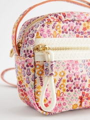 Rosa/Creme/Blümchenmuster - Cath Kidston Utility-Kameratasche mit Umhängeriemen - Bild 10 von 14