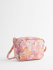 Rosa/Creme/Blümchenmuster - Cath Kidston Utility-Kameratasche mit Umhängeriemen - Bild 9 von 14