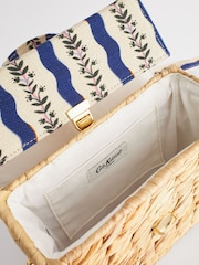 Cath Kidston Black & White Stripe Canvas Cross-Body Bag - Image 11 of 13