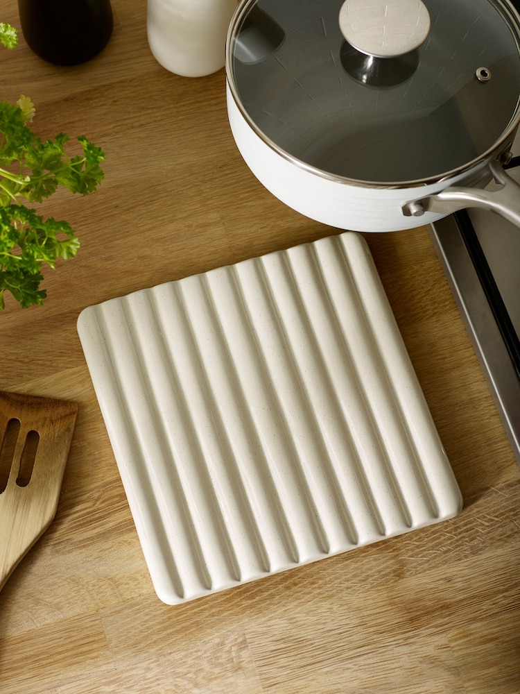 Cream Hayden Pan Trivet - Image 1 of 4