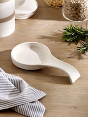 Cream Hayden Speckle Spoon Rest - Image 1 of 3