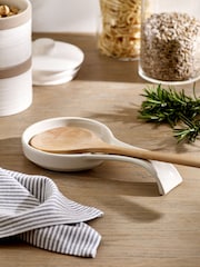 Cream Hayden Speckle Spoon Rest - Image 2 of 3
