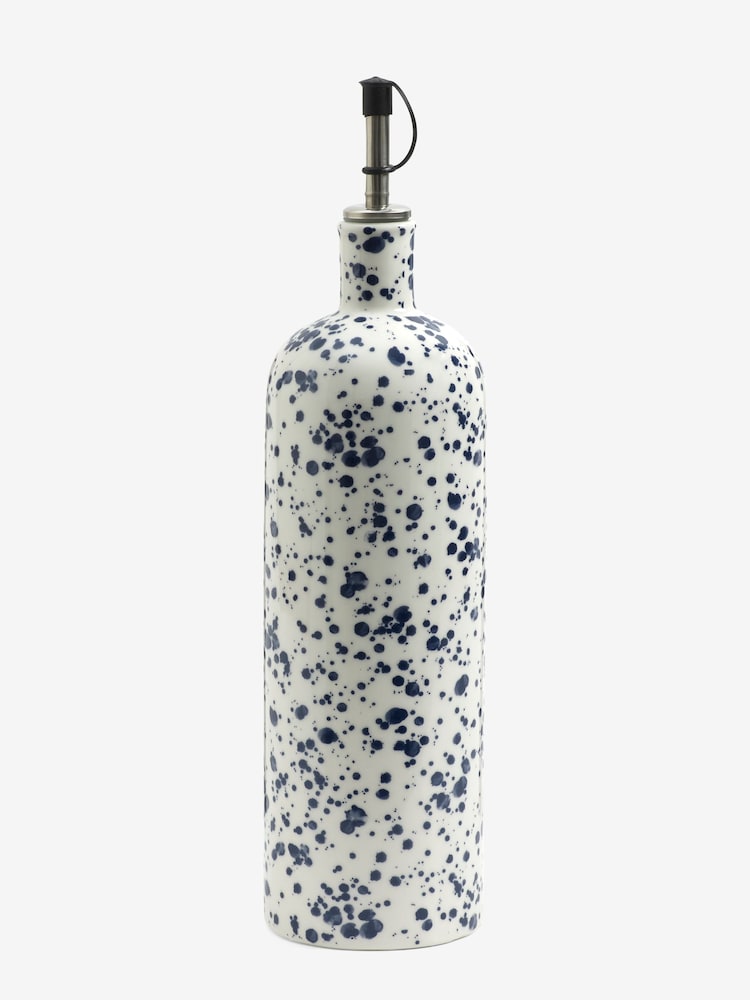 Blue Speckle Large Oil Bottle - Image 4 of 4