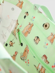 Cath Kidston Green Meerkats Print Strappy Carryall Bag - Image 5 of 5