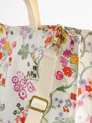 Cath Kidston Botanical 100% Cotton Miffy Strappy Carryall Bag - Image 3 of 5