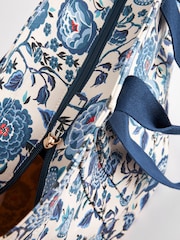 Cath Kidston Blue Floral Print Large 100% Cotton Tote - Image 6 of 12