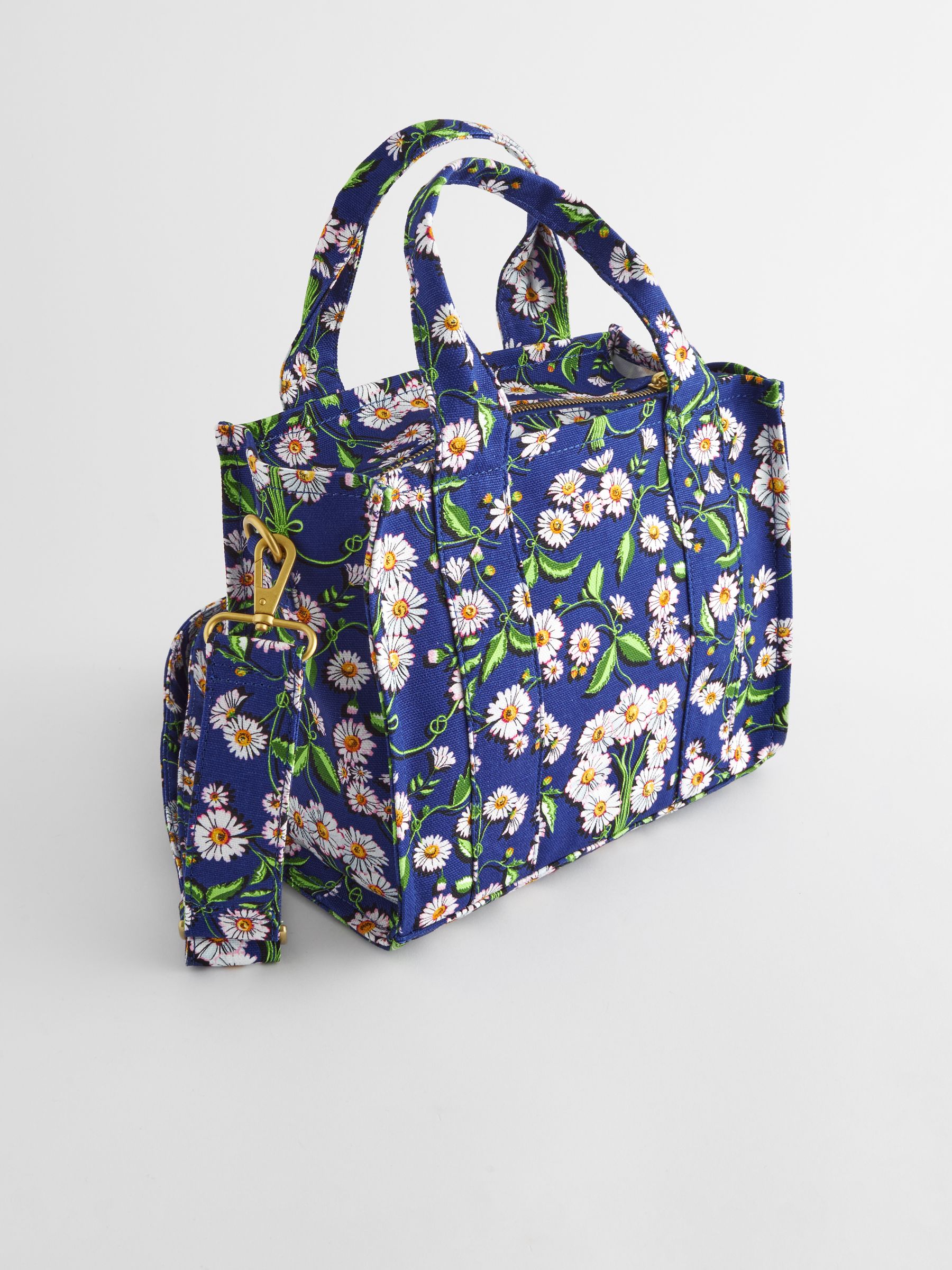 Buy Cath Kidston Navy Floral Mini Bonded Cross Body Tote Bag from Next Luxembourg