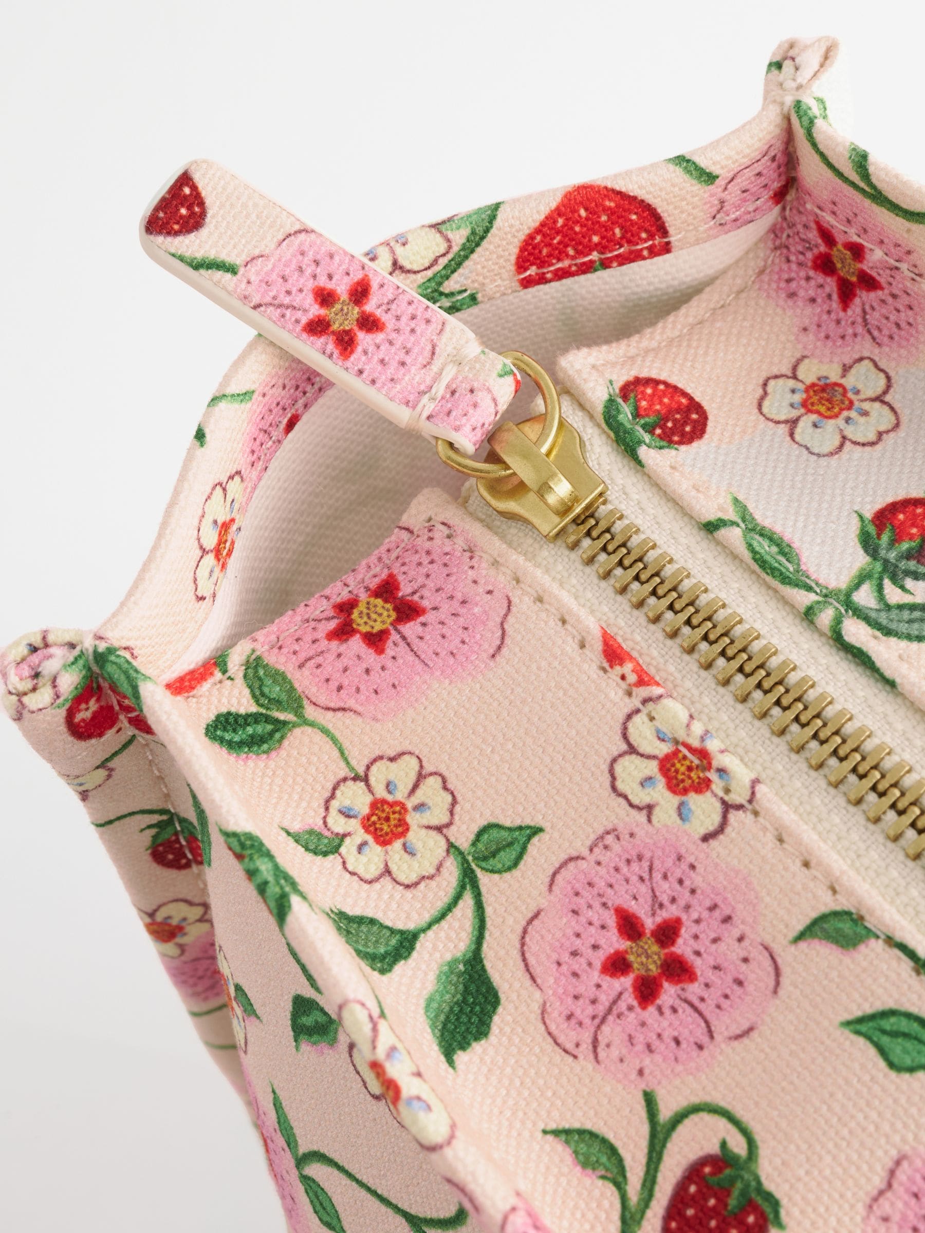 Buy Cath Kidston Ecru/Pink Floral Print Large 100% Cotton Buy Cath Kidston Ecru/Pink Floral Print Large 100% Cotton