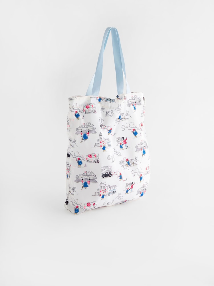Cath Kidston Ecru Paddington Goes To Town Foldaway Tote Bag - Image 2 of 8