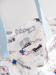 Cath Kidston Ecru Paddington Goes To Town Foldaway Tote Bag - Image 6 of 8