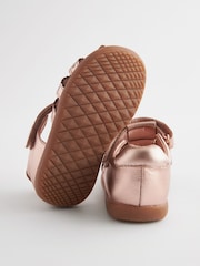 Rose Gold Standard Fit (F) First Walker Fisherman Sandals - Image 4 of 4