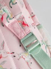 Cath Kidston Pink Unicorn Print Large Backpack - Image 5 of 10