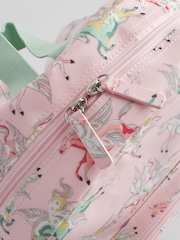 Cath Kidston Pink Unicorn Print Large Backpack - Image 7 of 10