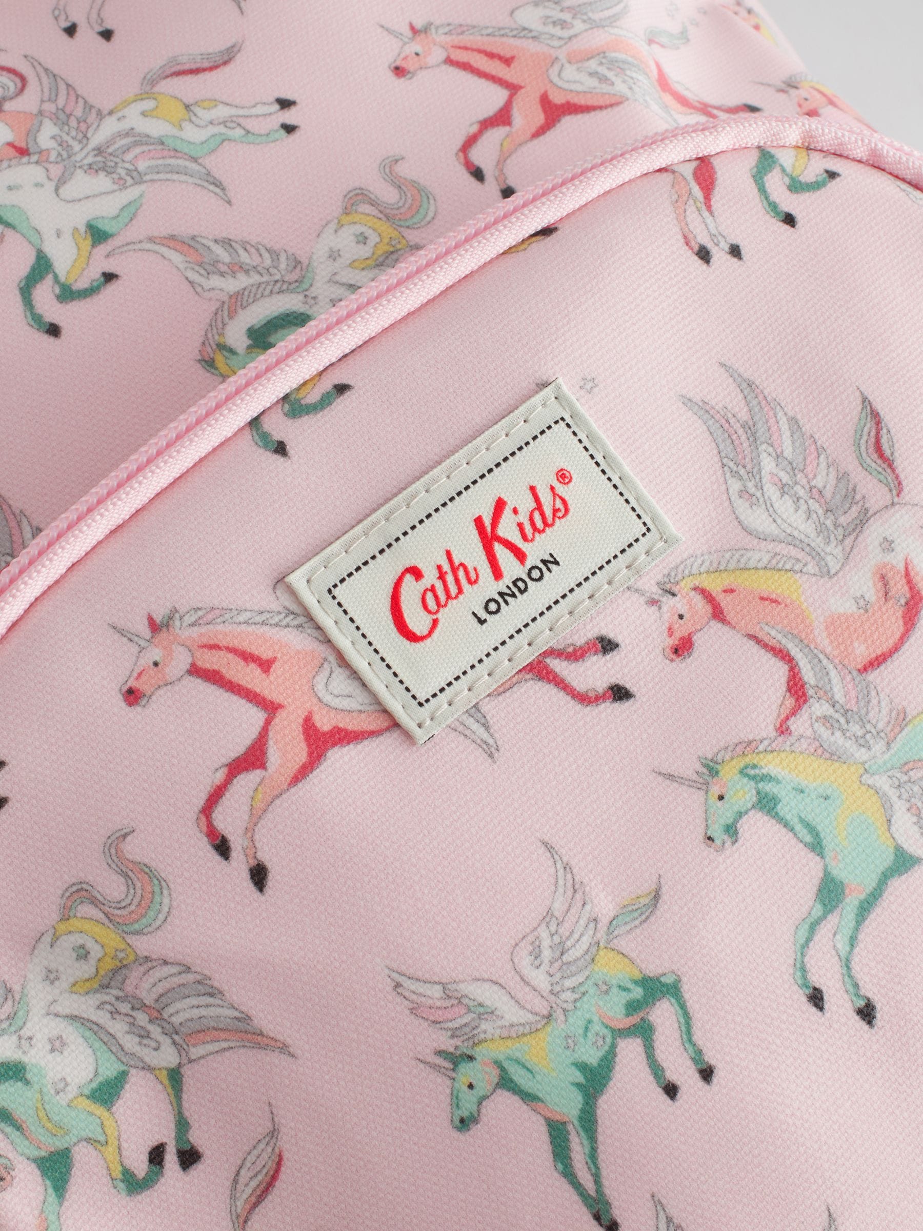 Buy Cath Kidston Pink Unicorn Print Large Backpack from Next USA