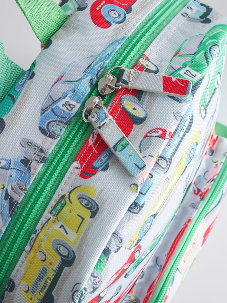 Cath Kidston Mint Green Cars Print Large Backpack - Image 11 of 14