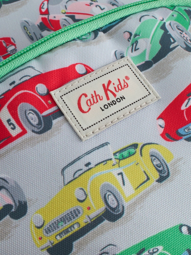 Cath Kidston Mint Green Cars Print Large Backpack - Image 13 of 14