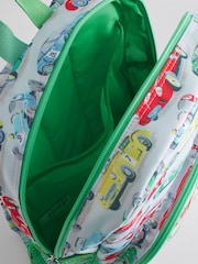 Cath Kidston Mint Green Cars Print Large Backpack - Image 14 of 14