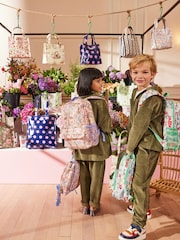 Cath Kidston Mint Green Cars Print Large Backpack - Image 3 of 14