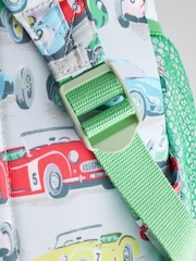 Cath Kidston Mint Green Cars Print Large Backpack - Image 9 of 14
