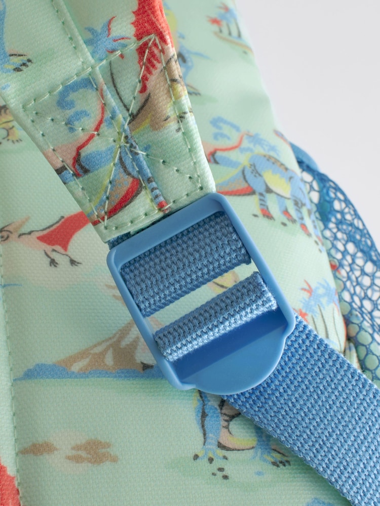Cath Kidston Green Dinosaurs Print Large Backpack - Image 9 of 9