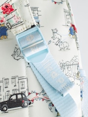 Cath Kidston Ecru Paddington Goes To Town 100% Cotton Large Backpack - Image 8 of 13