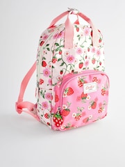 Cath Kidston Pink Strawberry Medium Backpack - Image 1 of 9