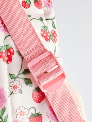 Cath Kidston Pink Strawberry Medium Backpack - Image 4 of 9