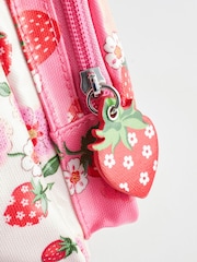 Cath Kidston Pink Strawberry Medium Backpack - Image 7 of 9