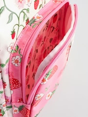 Cath Kidston Pink Strawberry Medium Backpack - Image 9 of 9