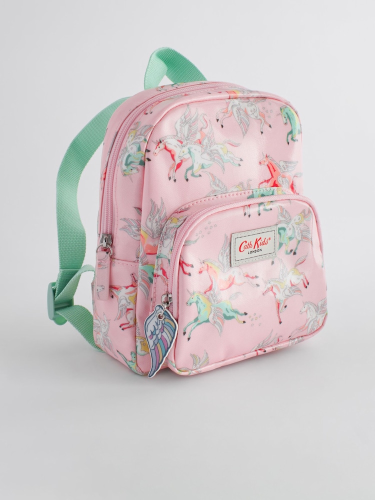 Cath Kidston Pink Unicorns Mini Backpack - Image 1 of 8