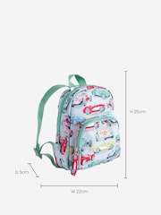 Cath Kidston Green Cars Mini Backpack - Image 4 of 8