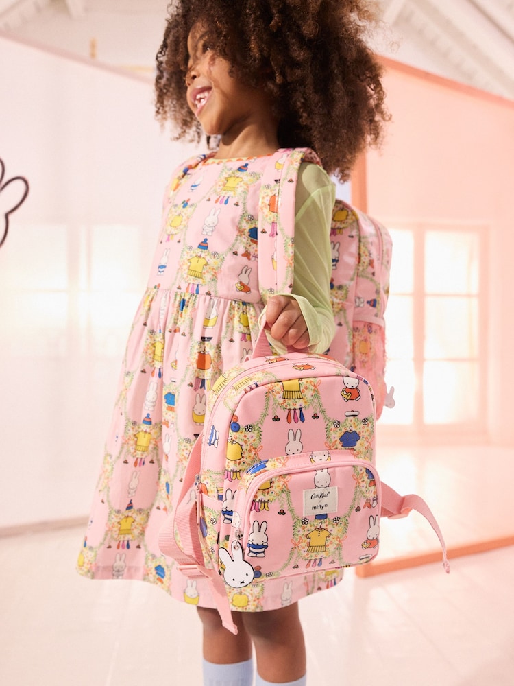 Cath Kidston Pink Miffy Mini Backpack - Image 1 of 2