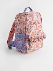 Cath Kidston Pink Floral Print Kids Frill Backpack - Image 1 of 9