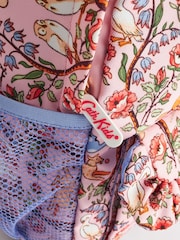 Cath Kidston Pink Floral Print Kids Frill Backpack - Image 6 of 9
