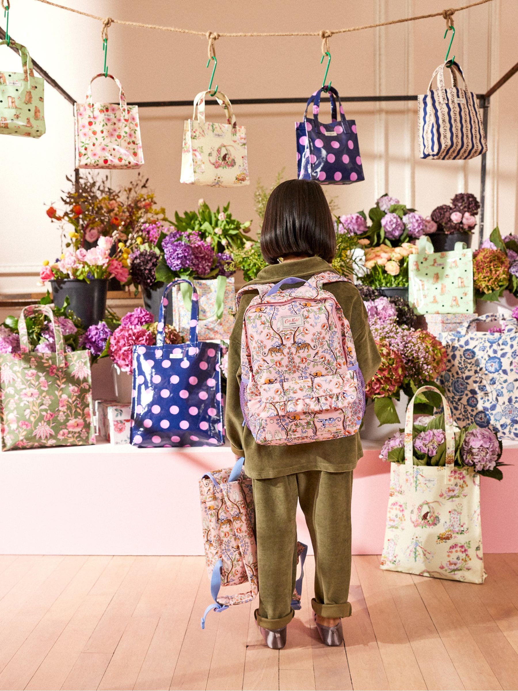 Cath kidston paintbox flowers backpack shop