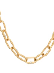 Bibi Bijoux Gold Tone 'Courage' Chunky Chain Necklace - Image 2 of 5