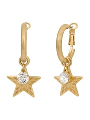 Bibi Bijoux Gold Tone Starburst Interchangeable Hoop Earrings - Image 1 of 3