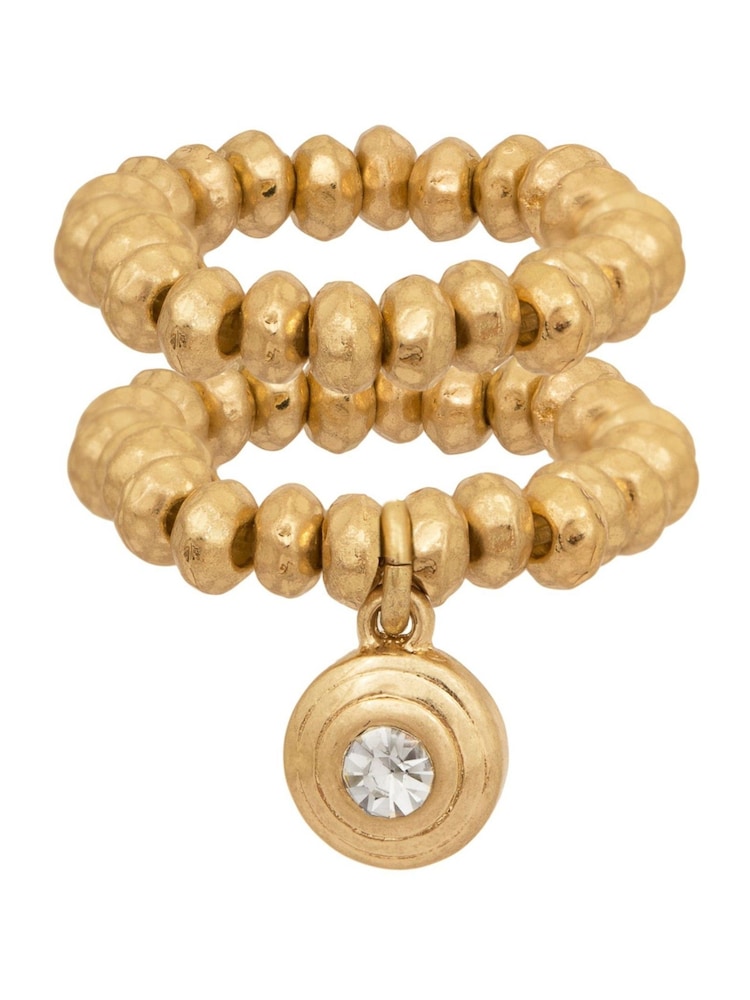 Bibi Bijoux Gold Tone 'Harmony' Adjustable Ring Set - Image 1 of 3