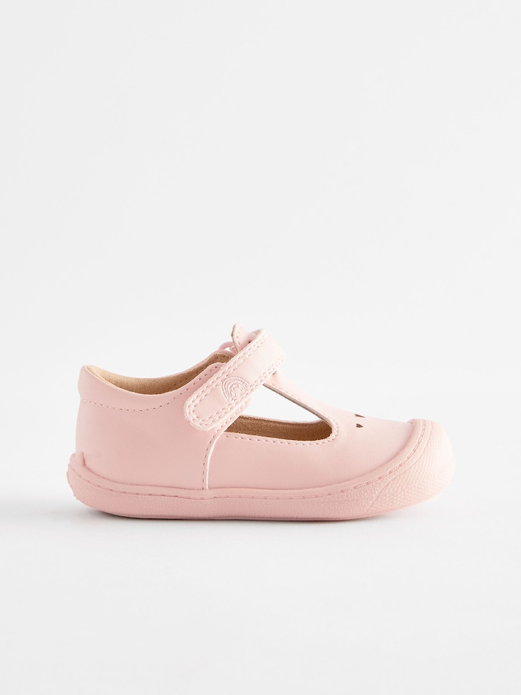 Rosa - Zapatos para bebé tira empeine - Imagen 2 de 5 Rosa - Zapatos para bebé tira empeine - Imagen 2 de 5