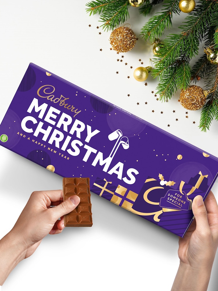 Cadbury Christmas Dairy Milk Giant Chocolate Bar 850g - Image 3 of 3