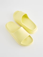 Lemon Yellow Chunky Sliders - Image 3 of 6