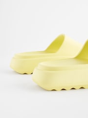 Lemon Yellow Chunky Sliders - Image 5 of 6