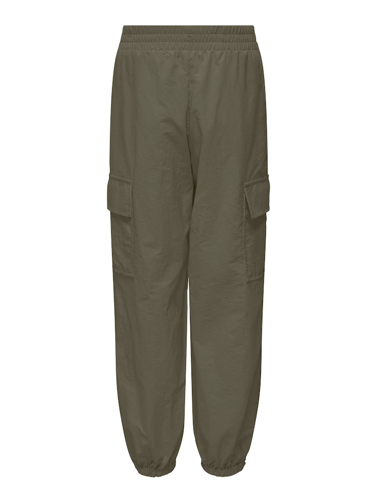 ONLY KIDS Parachute Cargo Green Trousers - Image 2 of 2