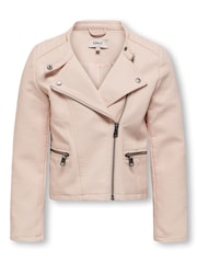 Faux Leather Biker Jacket - Image 1 of 2