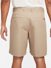 Nike Brown Club Chino 100% Cotton Shorts - Image 3 of 7