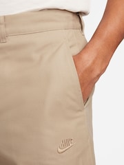 Nike Brown Club Chino 100% Cotton Shorts - Image 5 of 7