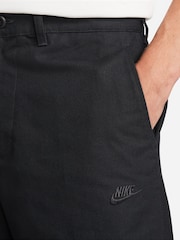 Nike Black Club Chino 100% Cotton Shorts - Image 5 of 7