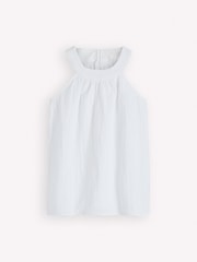 Boden White Halter-Neck Double Cloth Top - Image 1 of 1